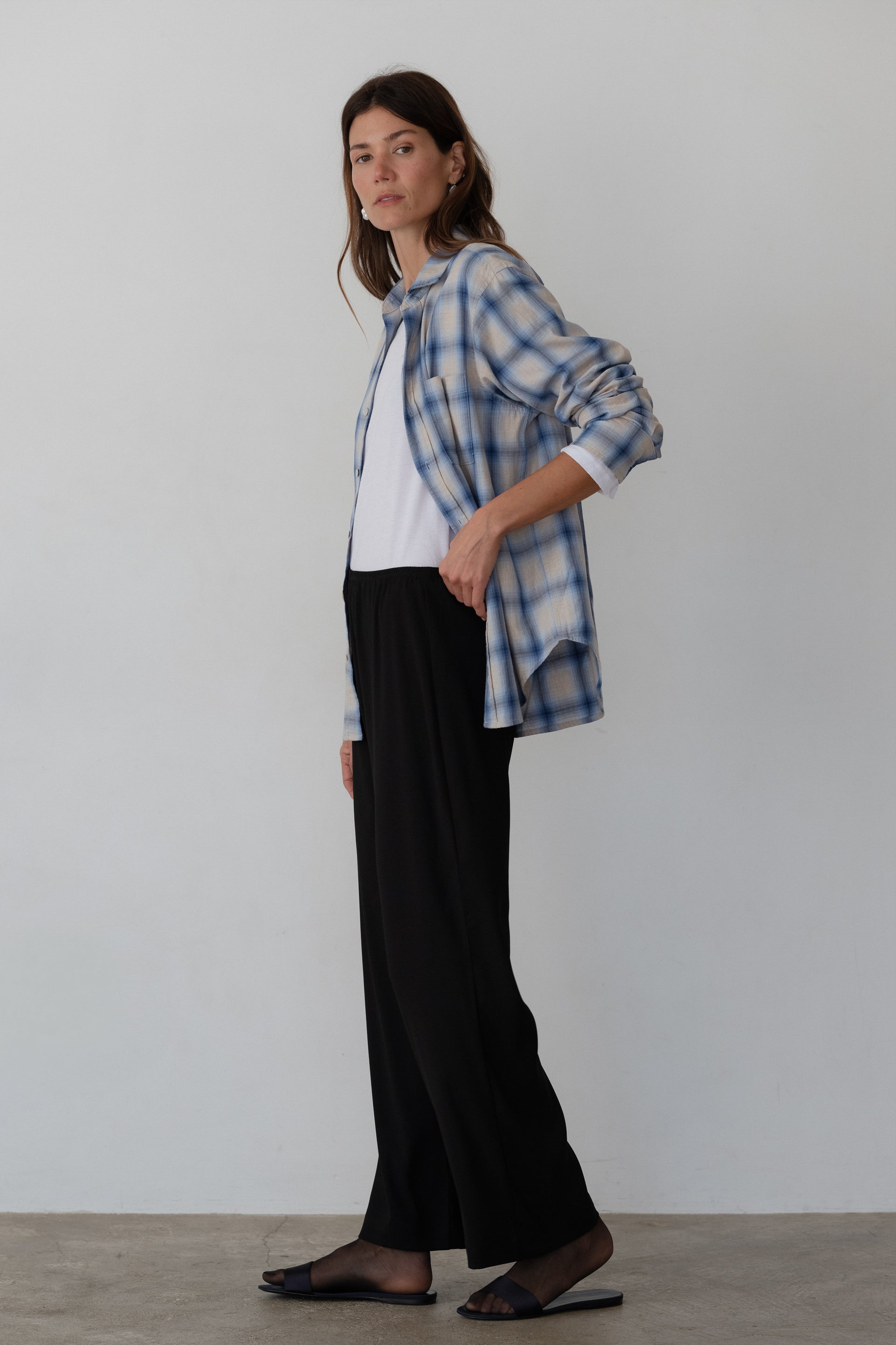 The Crepe Simple Pant