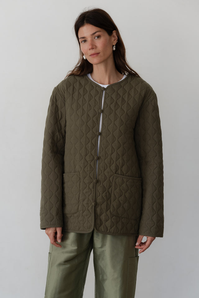 The Quilted Loop Jacket