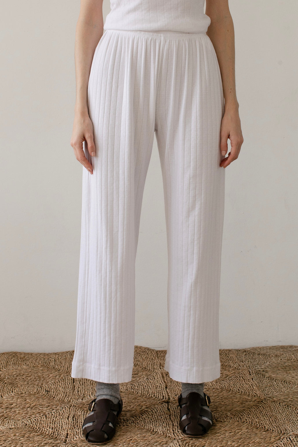 Buy True Pointelle Cropped Pants, Fast Delivery