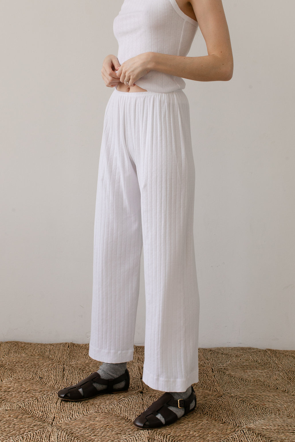 Buy True Pointelle Cropped Pants, Fast Delivery