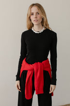 The Pointelle Long Sleeve