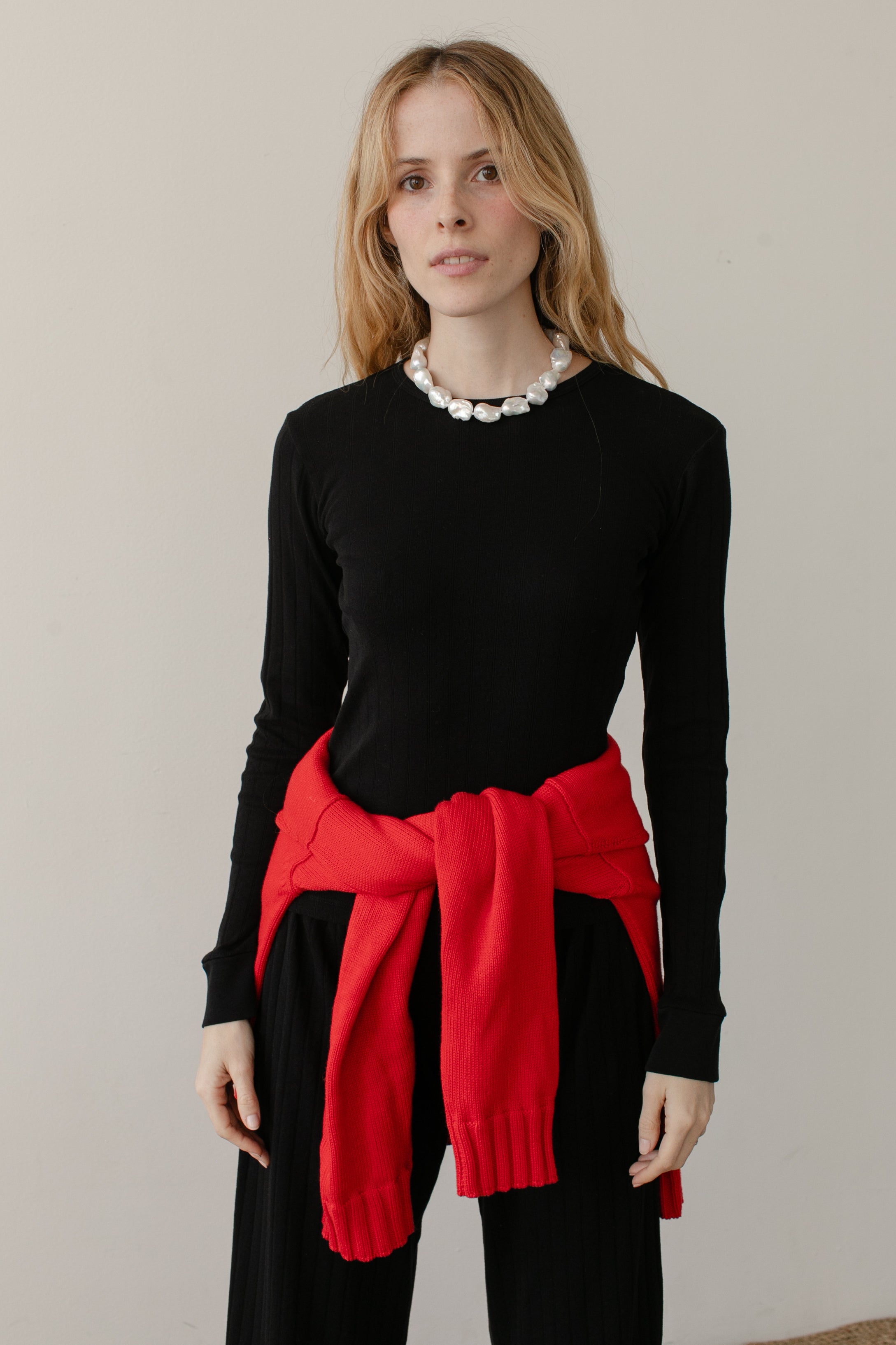 The Pointelle Long Sleeve