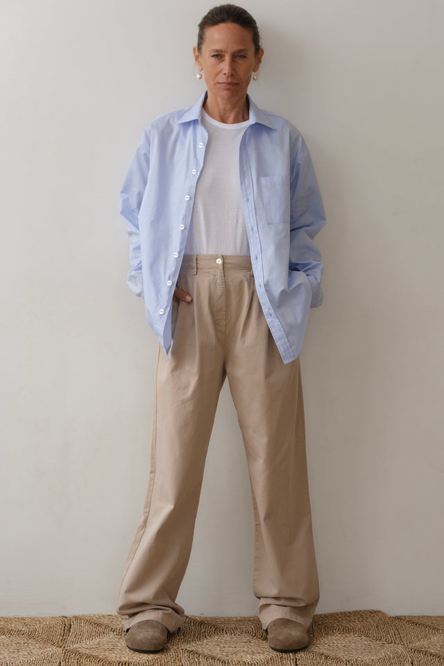 The Chino Pleated Trouser