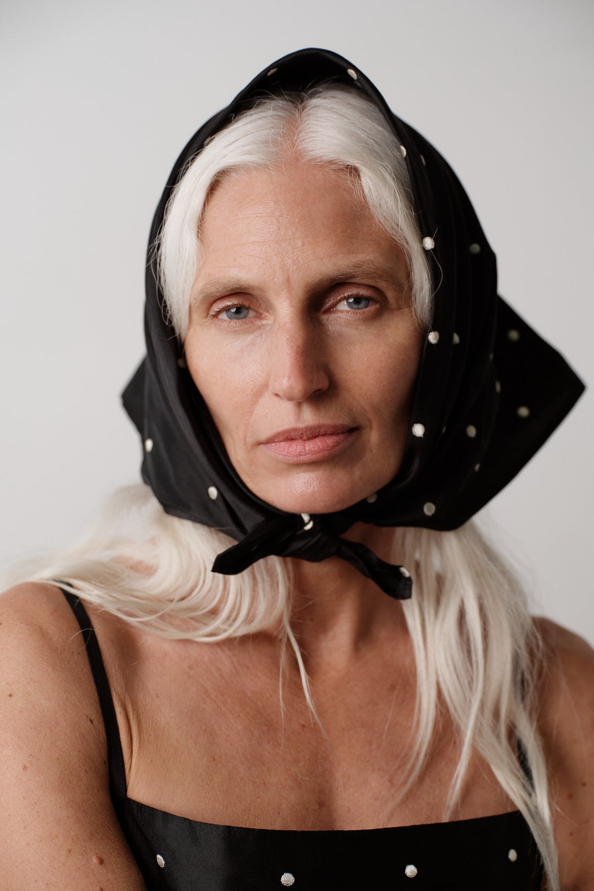 The Silk Taffeta Headscarf