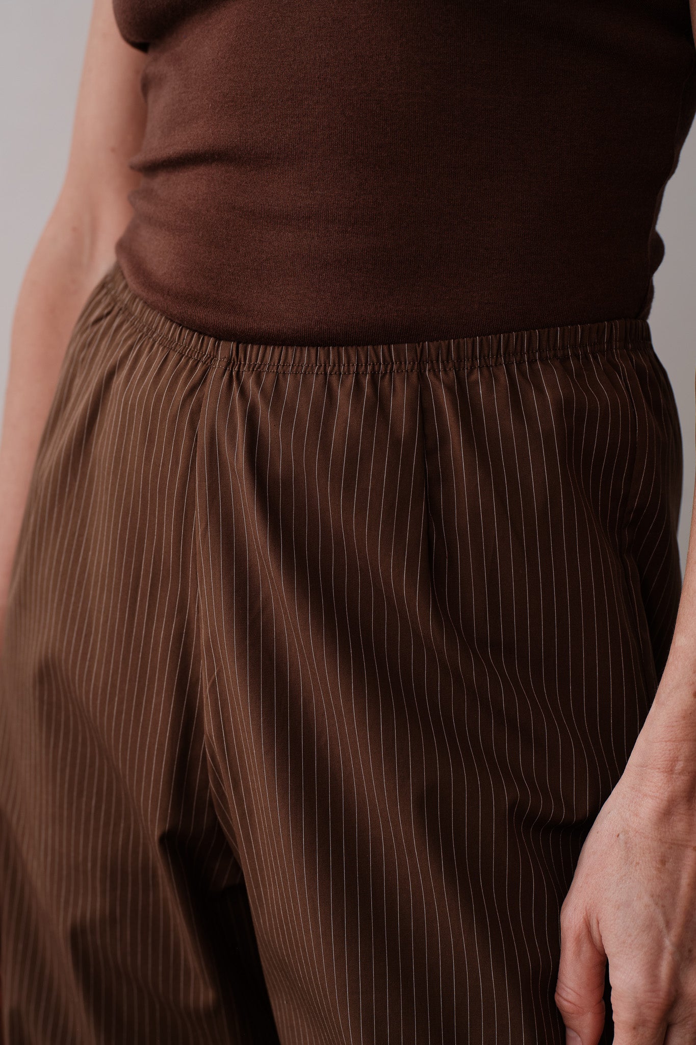 The Pop Pinstripe Simple Pant