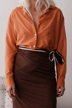 The Silk Cotton Sheer Shirt