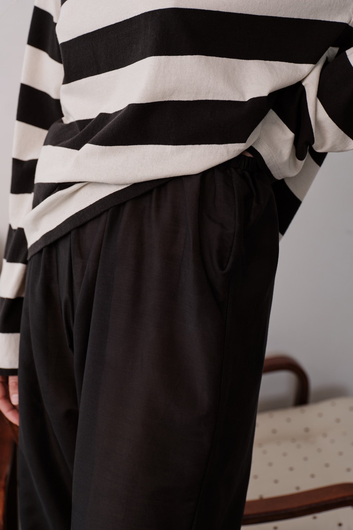 The Silk Cotton Sheer Balloon Pant