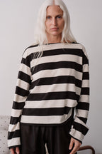 The Jersey Stripe Boatneck