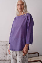 The Silk Cotton Sheer Boatneck