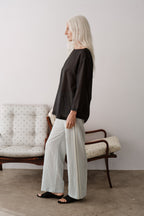 The Silk Cotton Sheer Boatneck