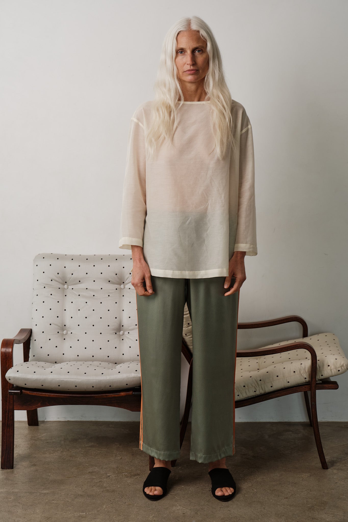 The Silk Cotton Sheer Boatneck