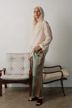The Silk Cotton Sheer Boatneck