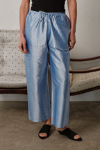 The Silk Taffeta Cargo Pant