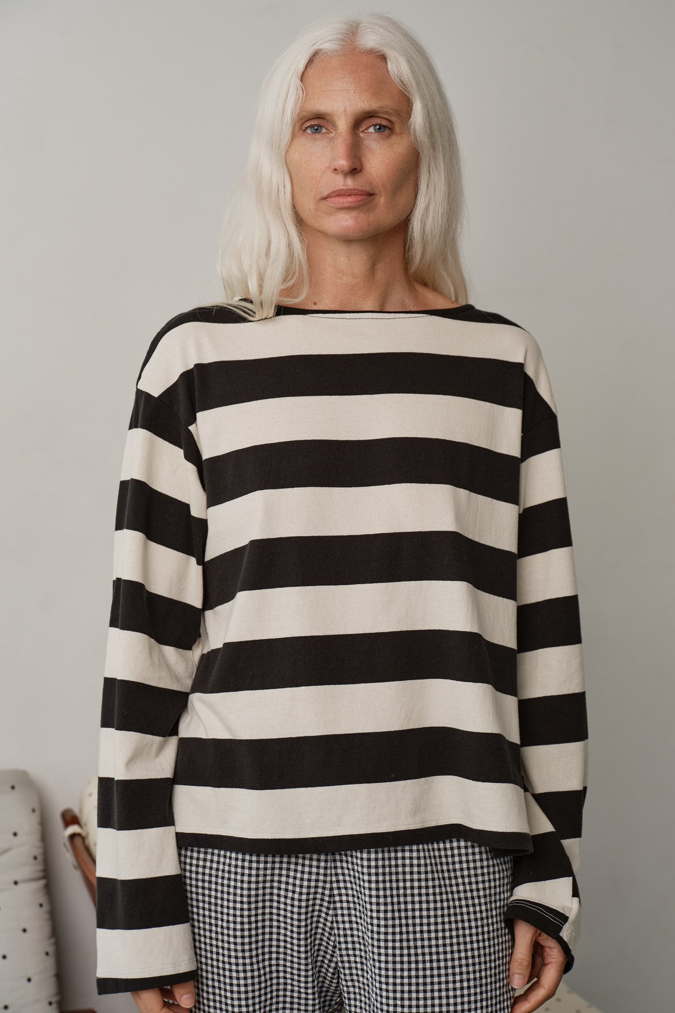 The Jersey Stripe Boatneck