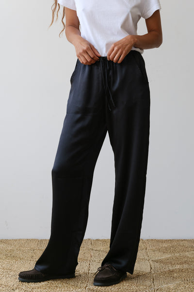 The Silk Drawstring Pant
