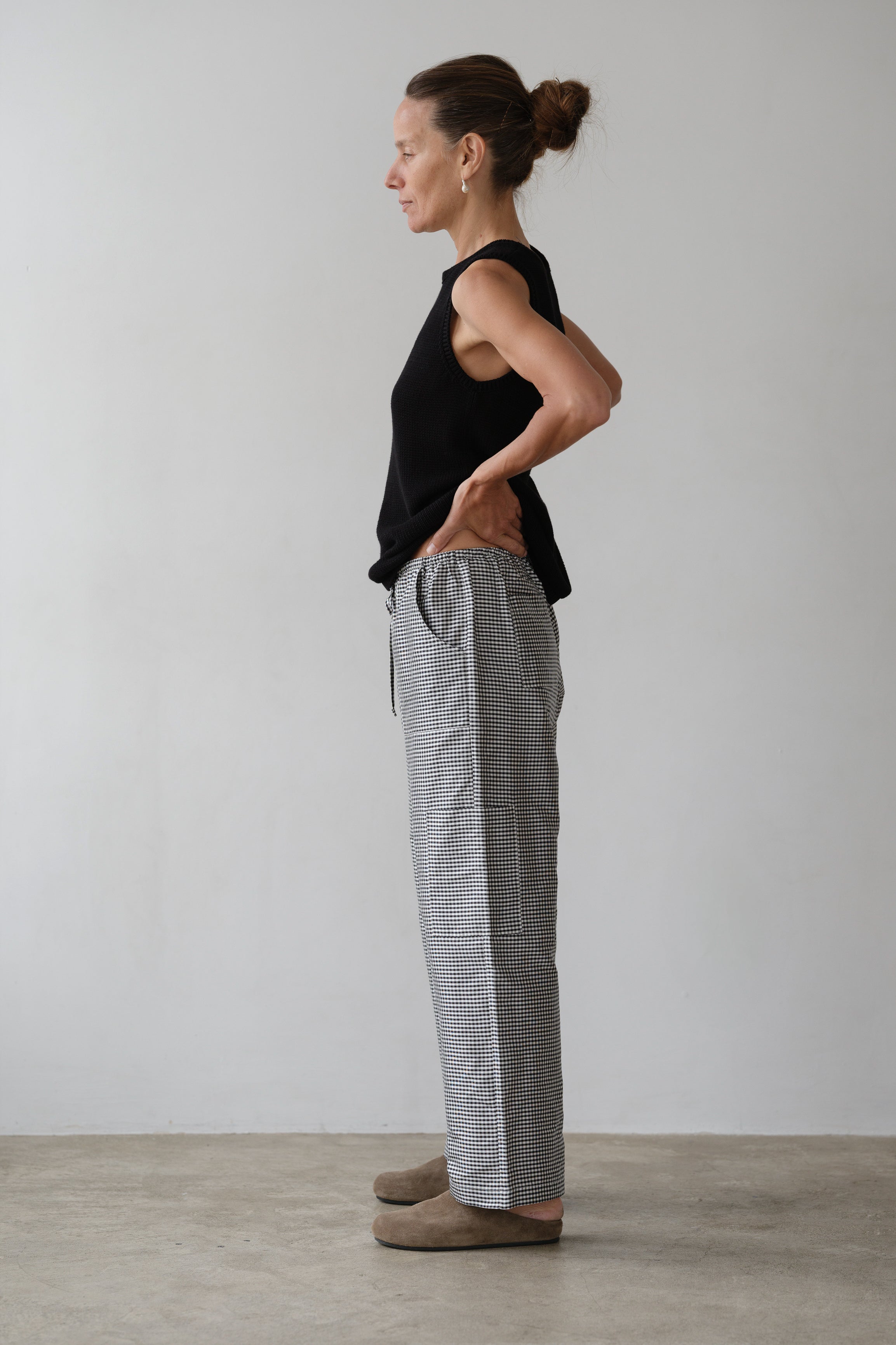The Silk Taffeta Cargo Pant