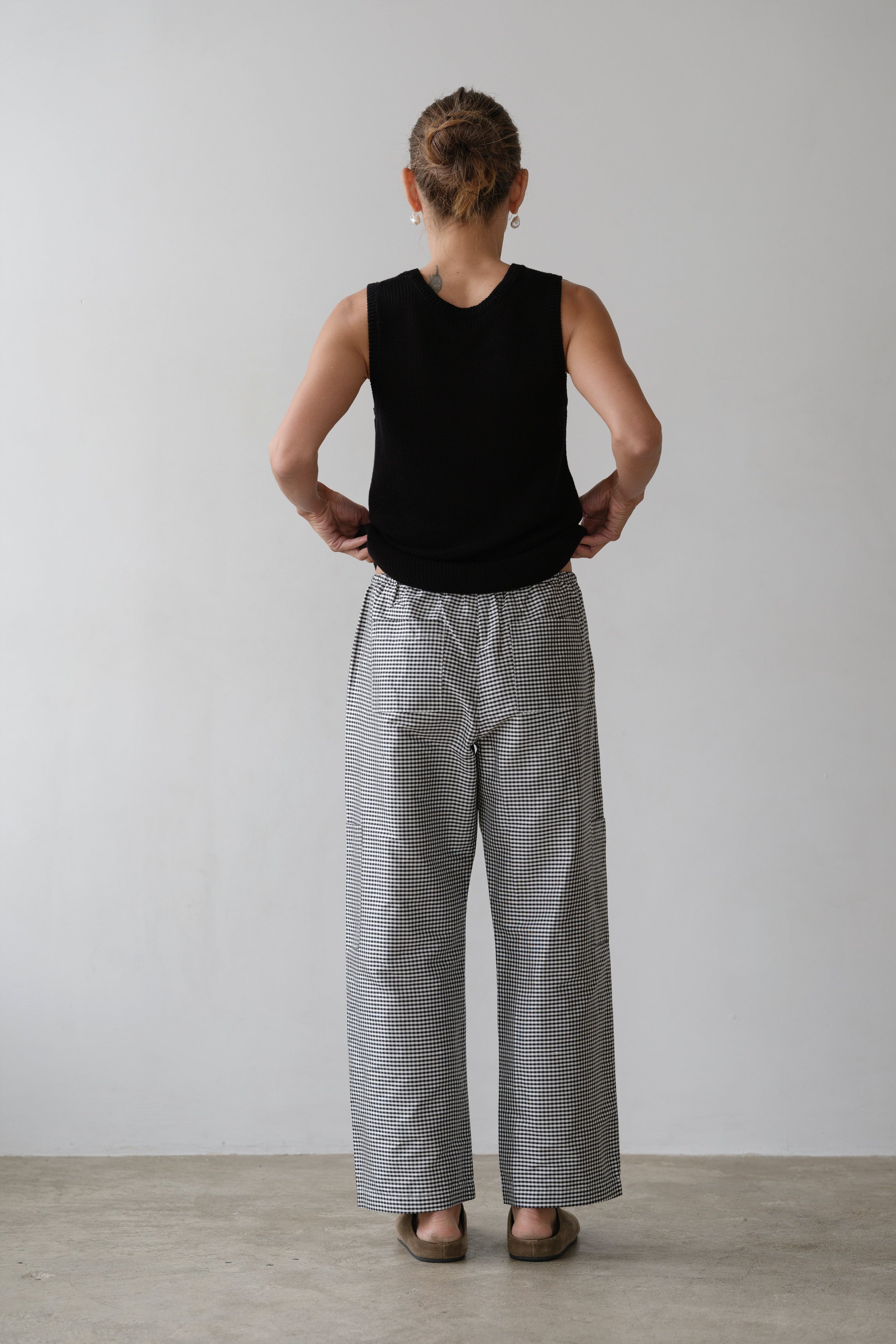 The Silk Taffeta Cargo Pant