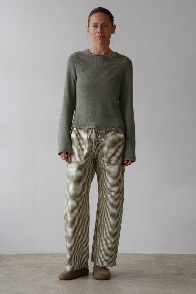 The Taffeta Drawstring Cargo Pant