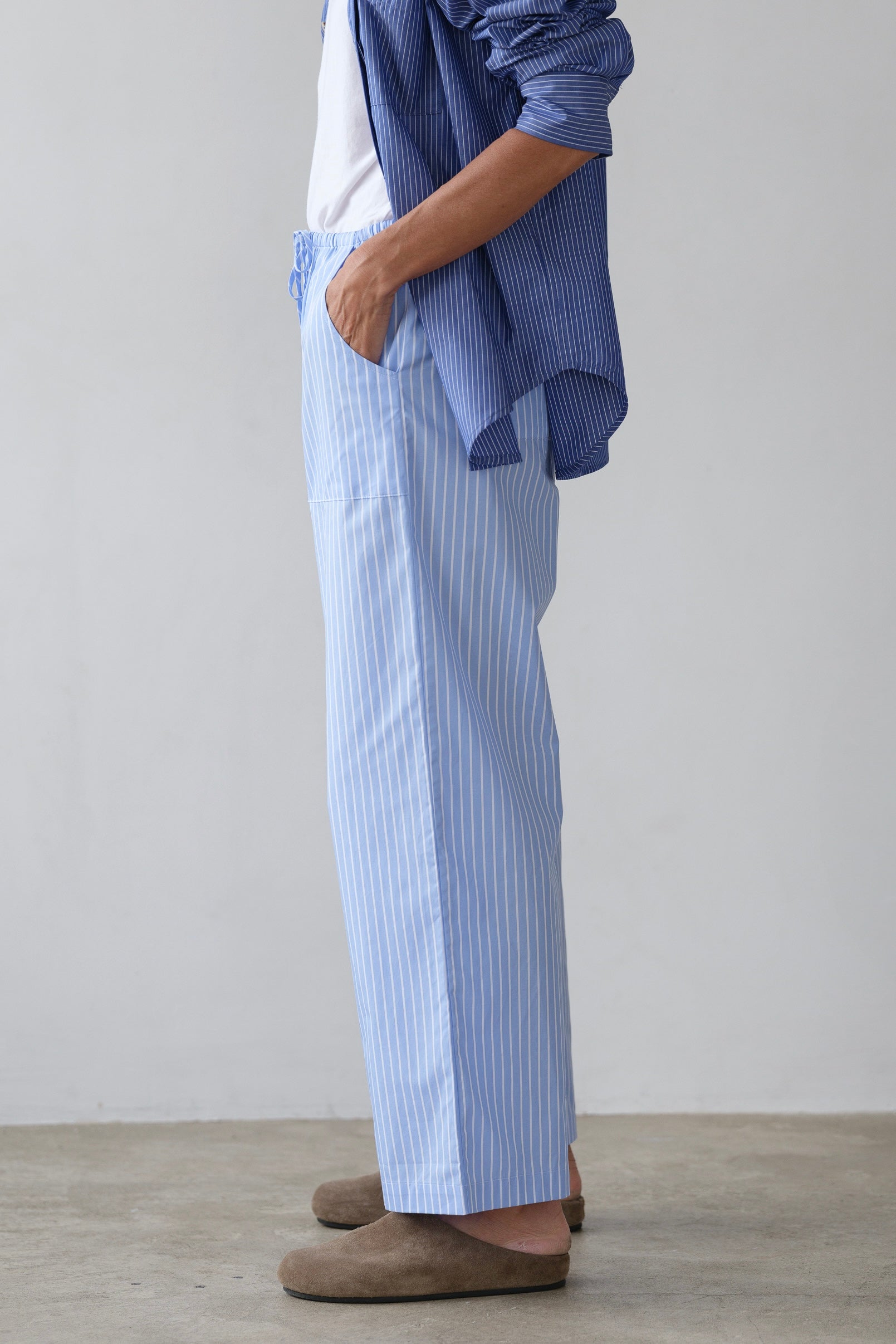 The Pop Stripe Drawstring Pant