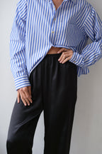 The Silk Lace Simple Pant