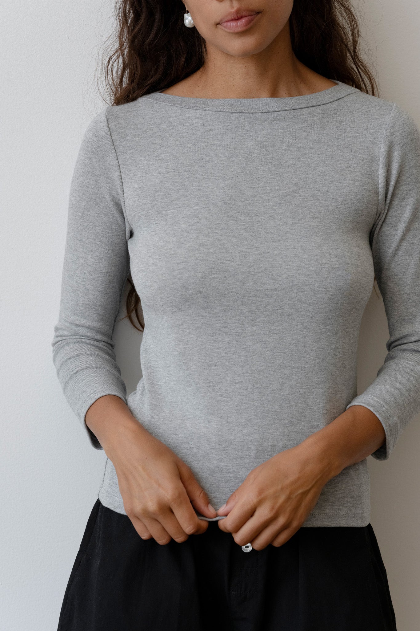 The Baby Rib Boat Neck