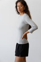 The Baby Rib Boat Neck