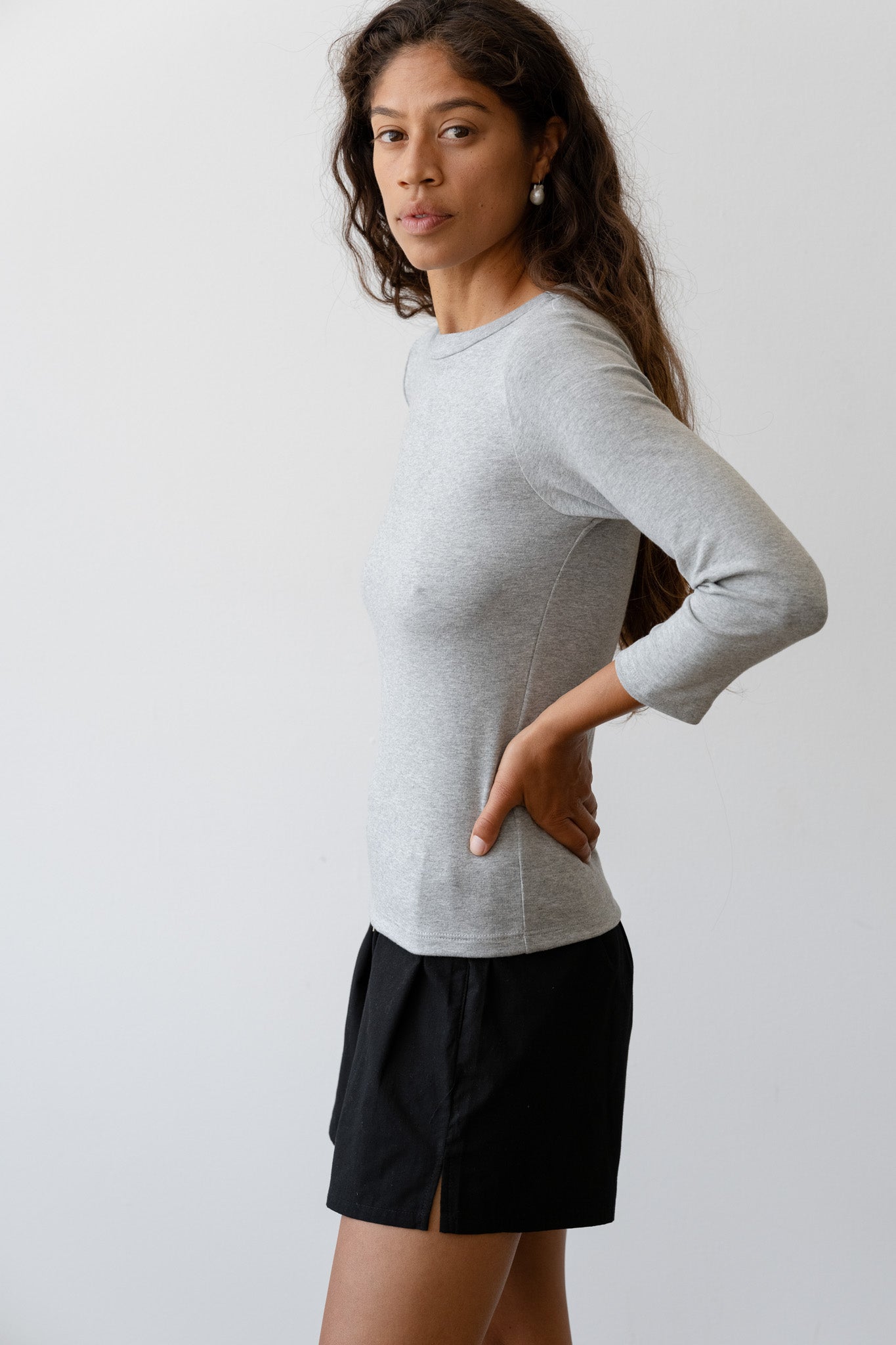 The Baby Rib Boat Neck