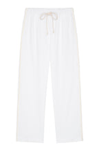 The Eco-Terry Stripe Crop Pant