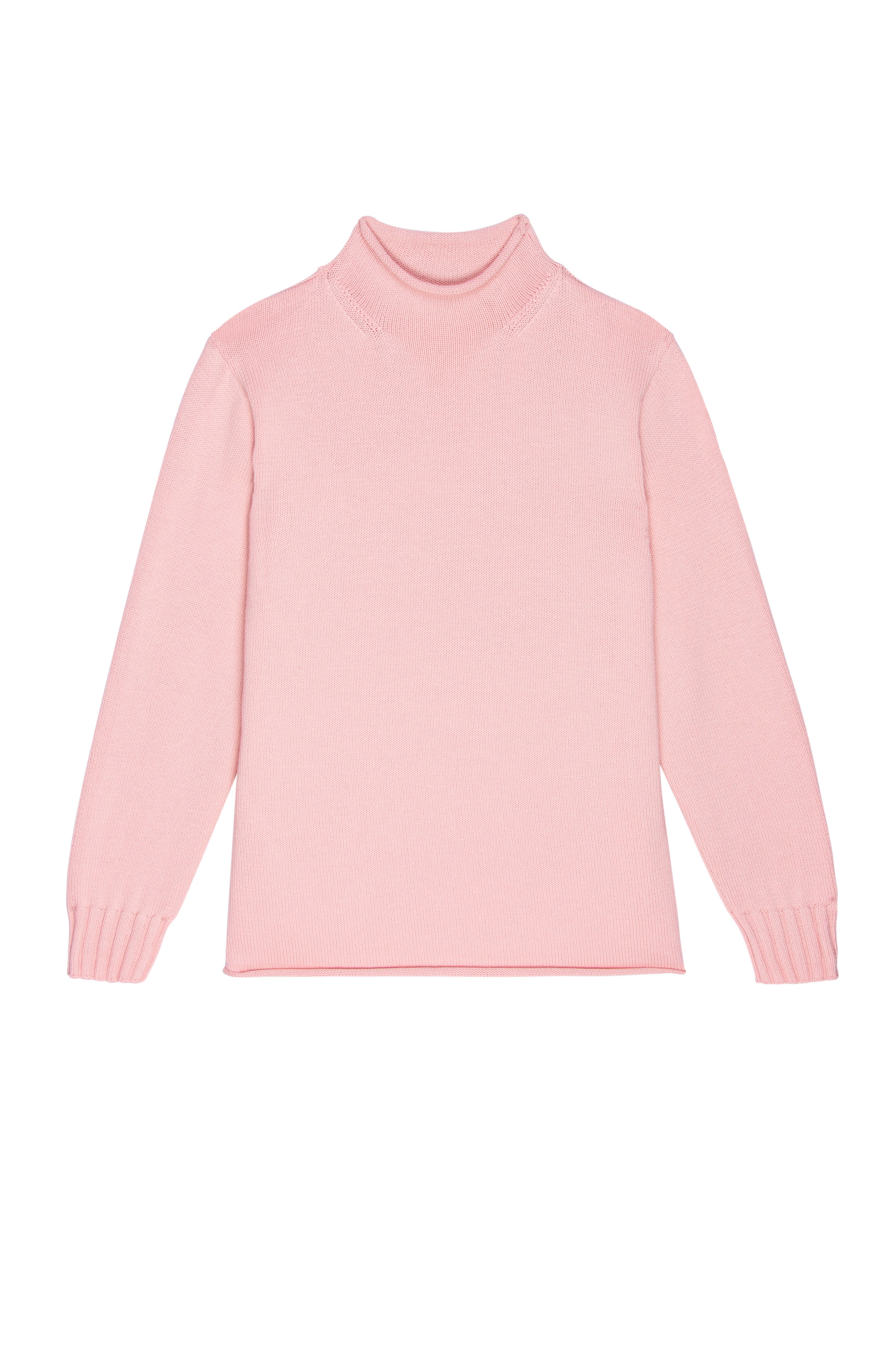 The Cotton Cashmere Roll Neck Sweater Ballerina.