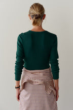 The Pointelle Long Sleeve