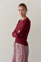 The Pointelle Long Sleeve