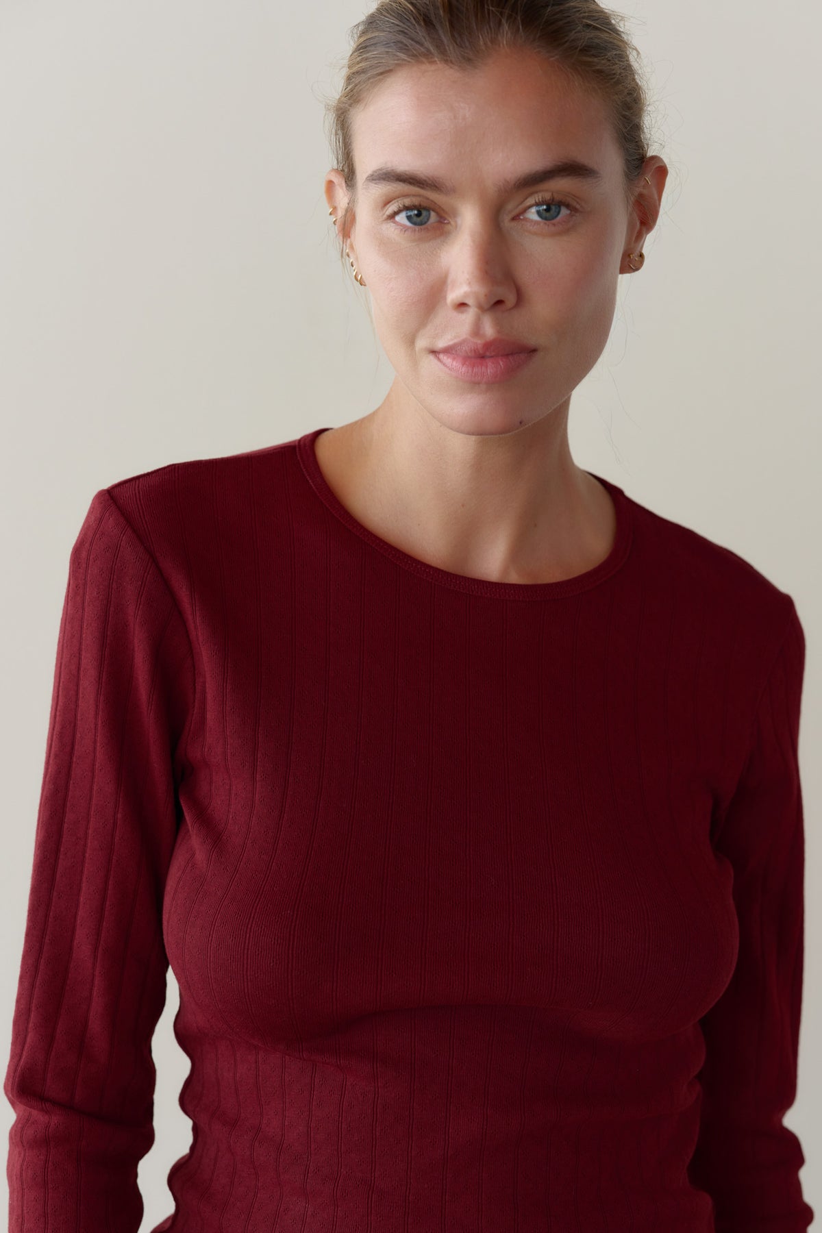 The Pointelle Long Sleeve