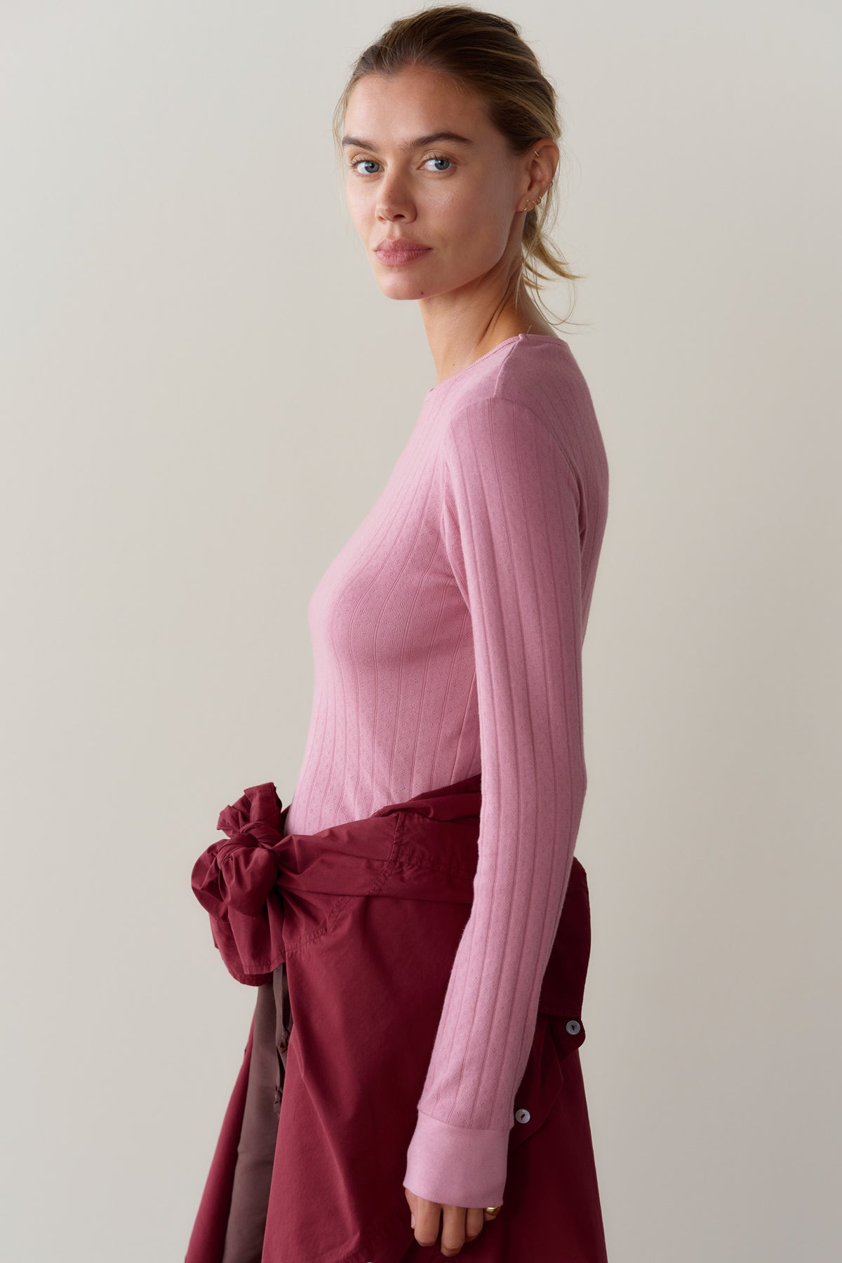 The Pointelle Long Sleeve