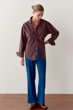 The Pointelle Simple Crop Pant