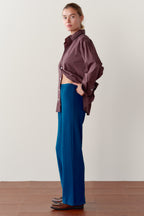 The Pointelle Simple Crop Pant