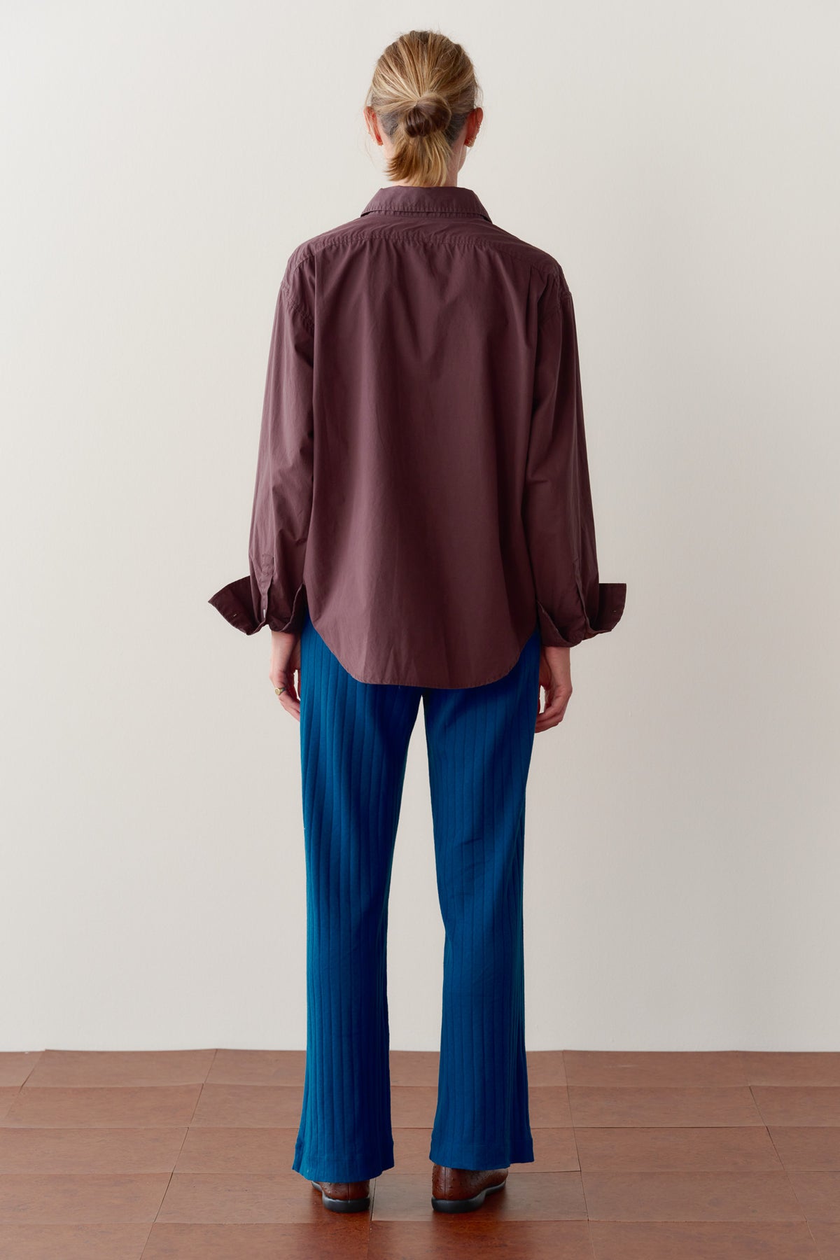 The Pointelle Simple Crop Pant