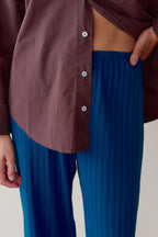 The Pointelle Simple Crop Pant