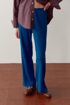 The Pointelle Simple Crop Pant