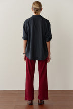 The Pointelle Simple Crop Pant