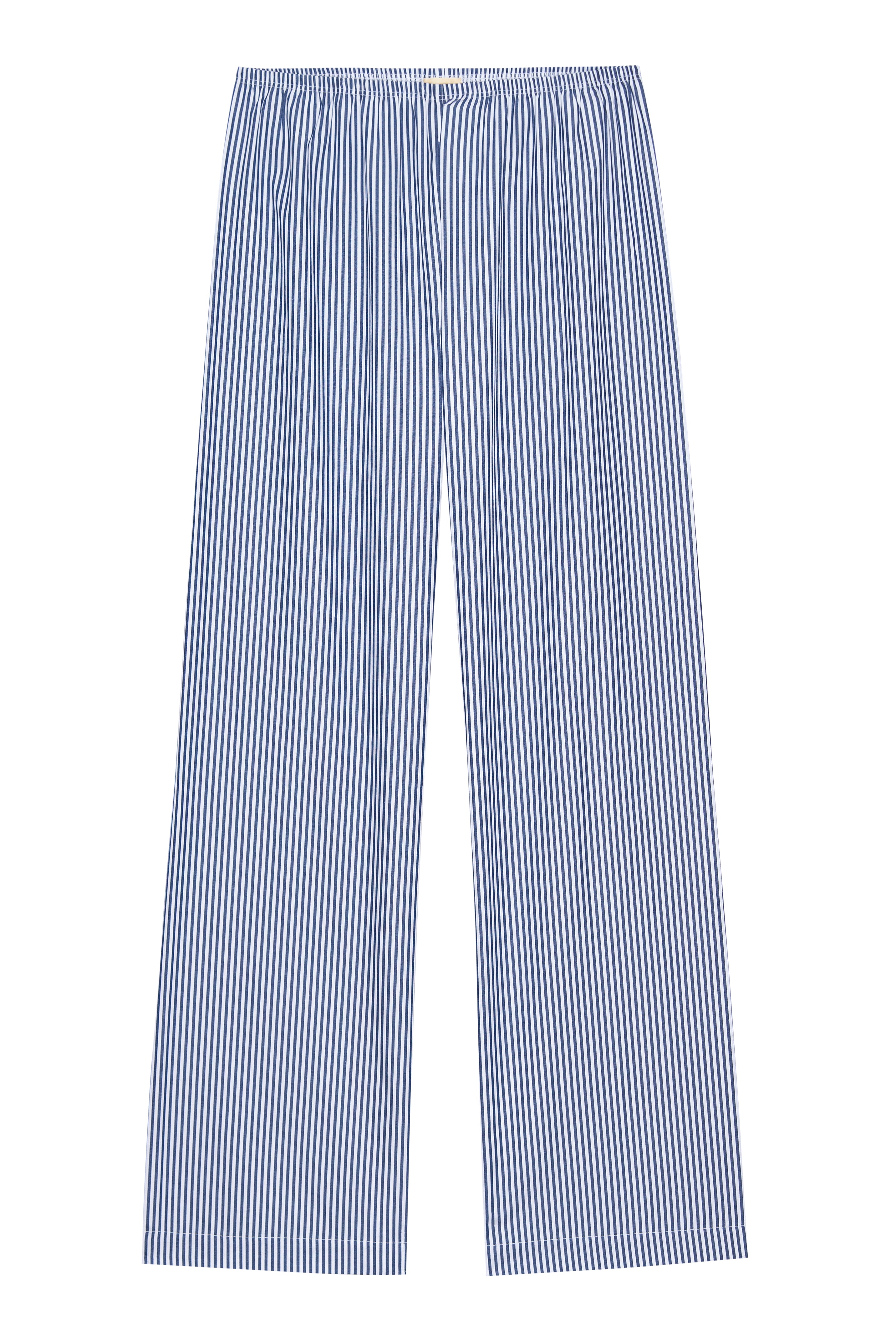 The Pop Simple Pant Navy Stripe.
