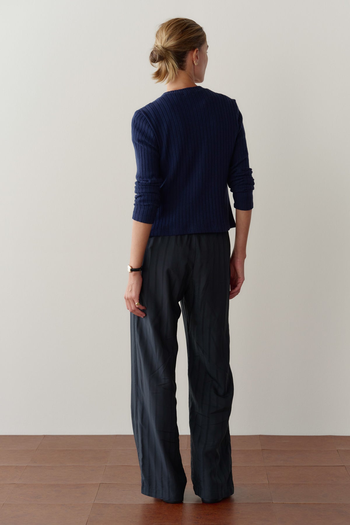 The Shadow Stripe Simple Pant