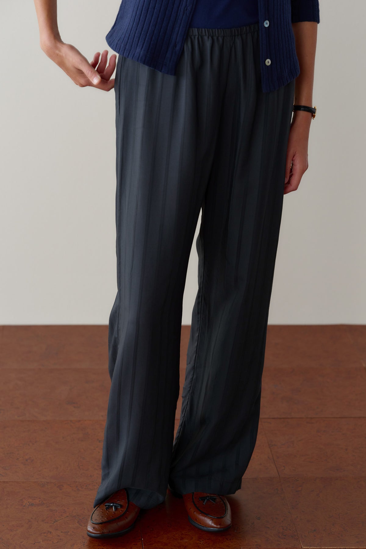 The Shadow Stripe Simple Pant