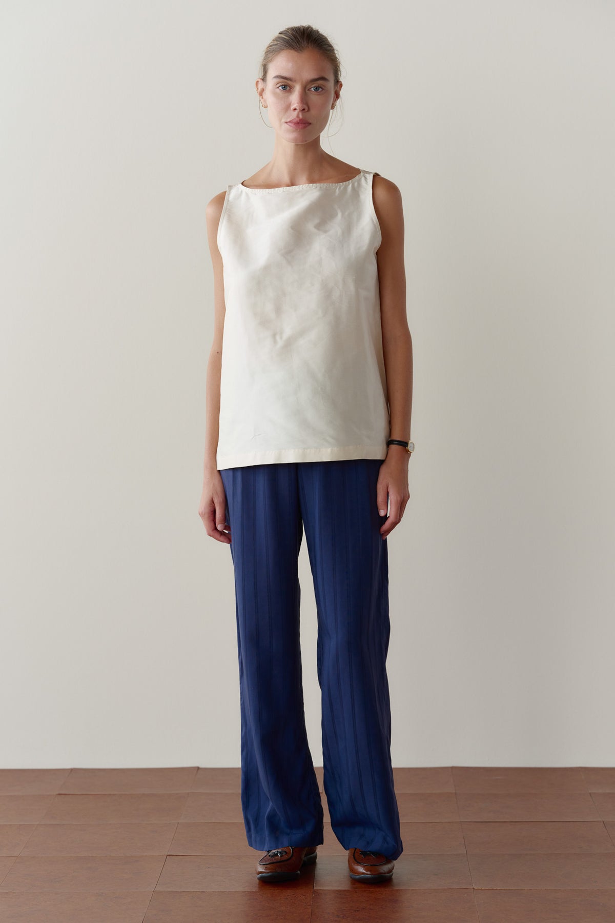 The Shadow Stripe Simple Pant