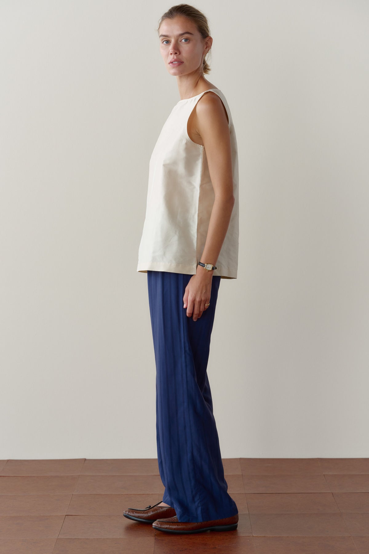 The Shadow Stripe Simple Pant