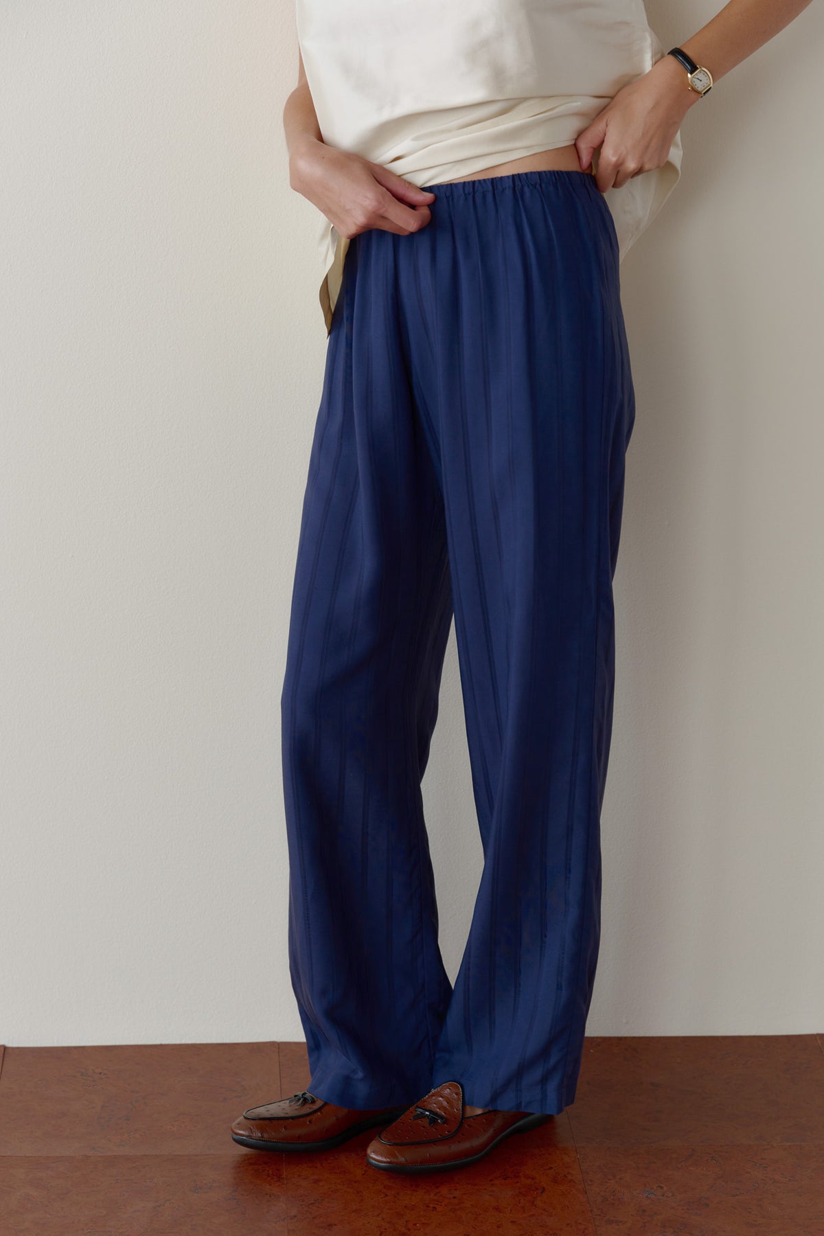 The Shadow Stripe Simple Pant