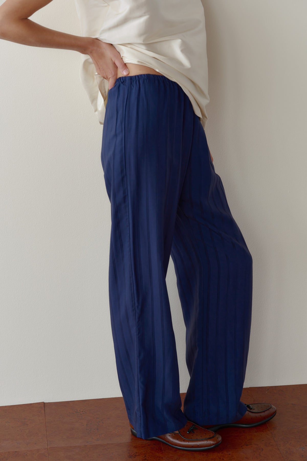 The Shadow Stripe Simple Pant