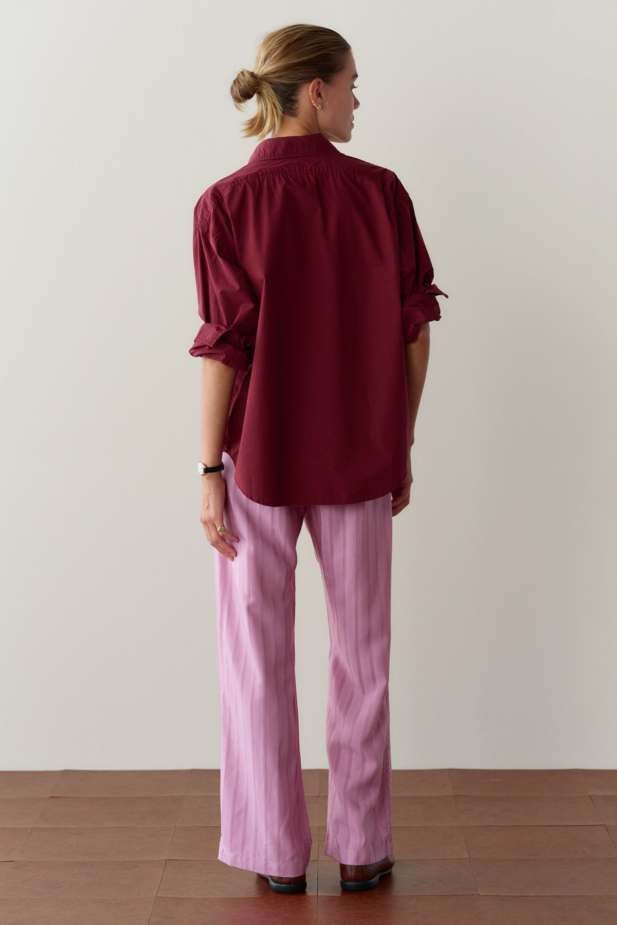The Shadow Stripe Simple Pant