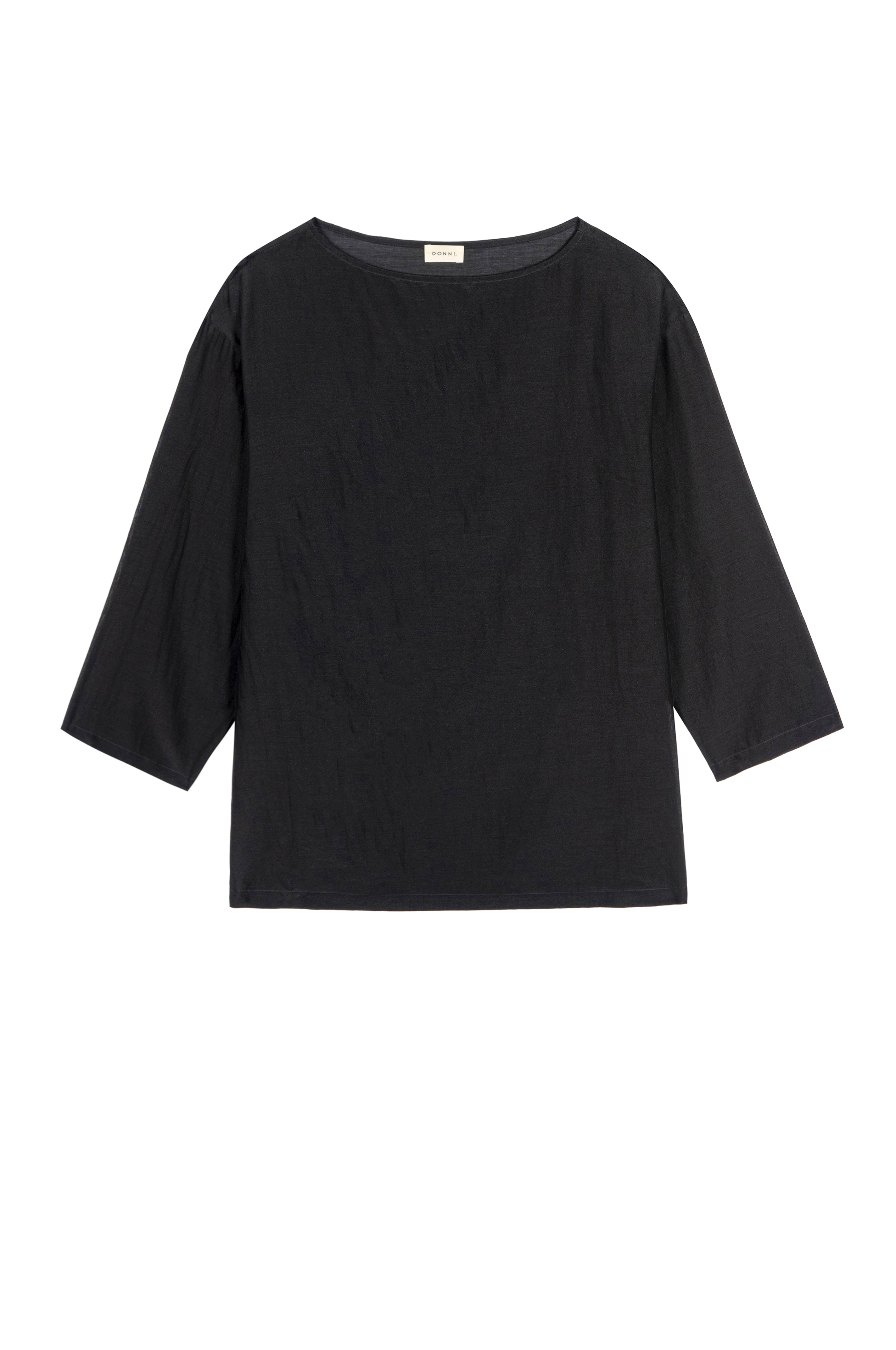 The Silk Cotton Sheer Boatneck