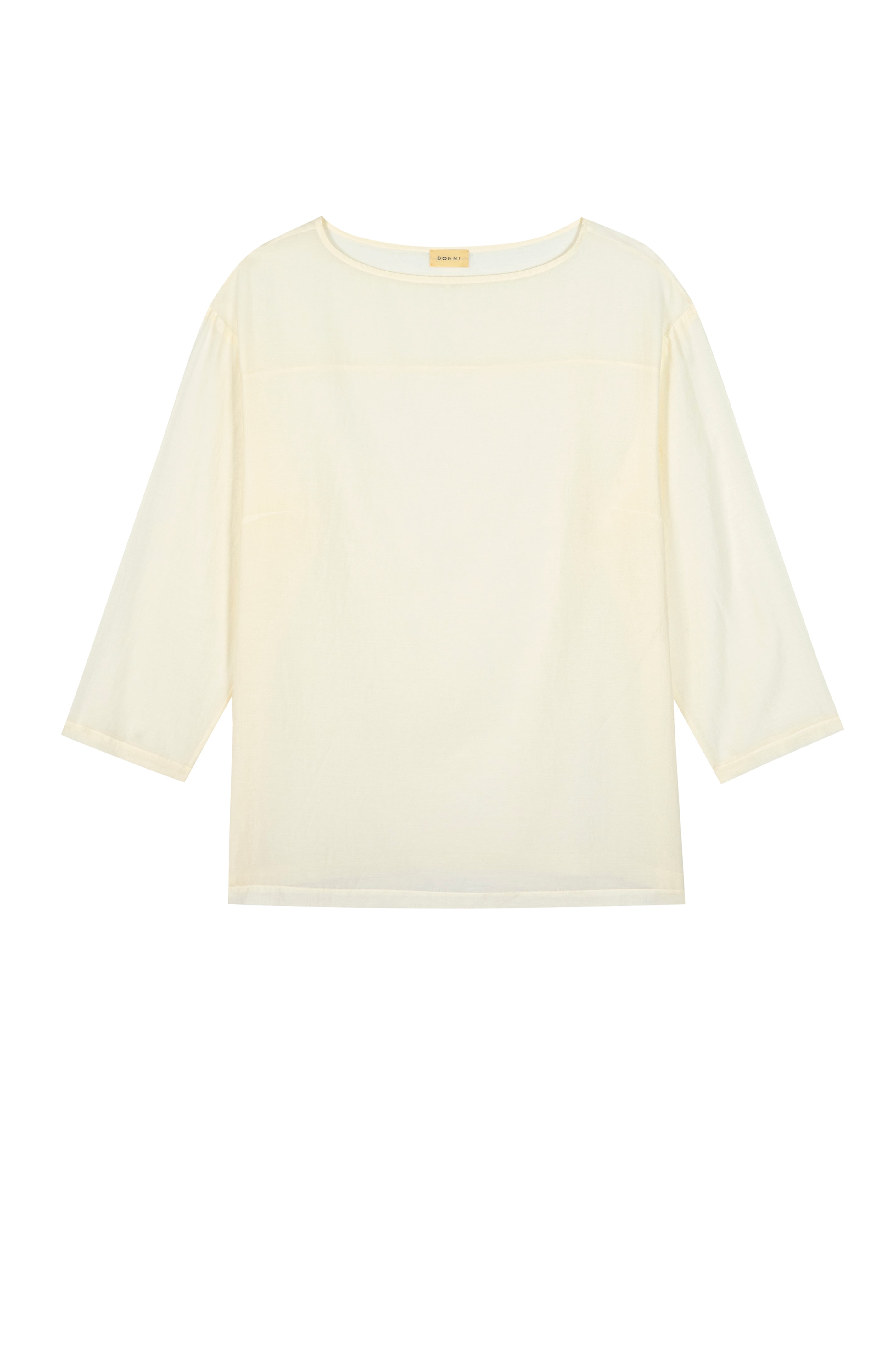 The Silk Cotton Sheer Boatneck