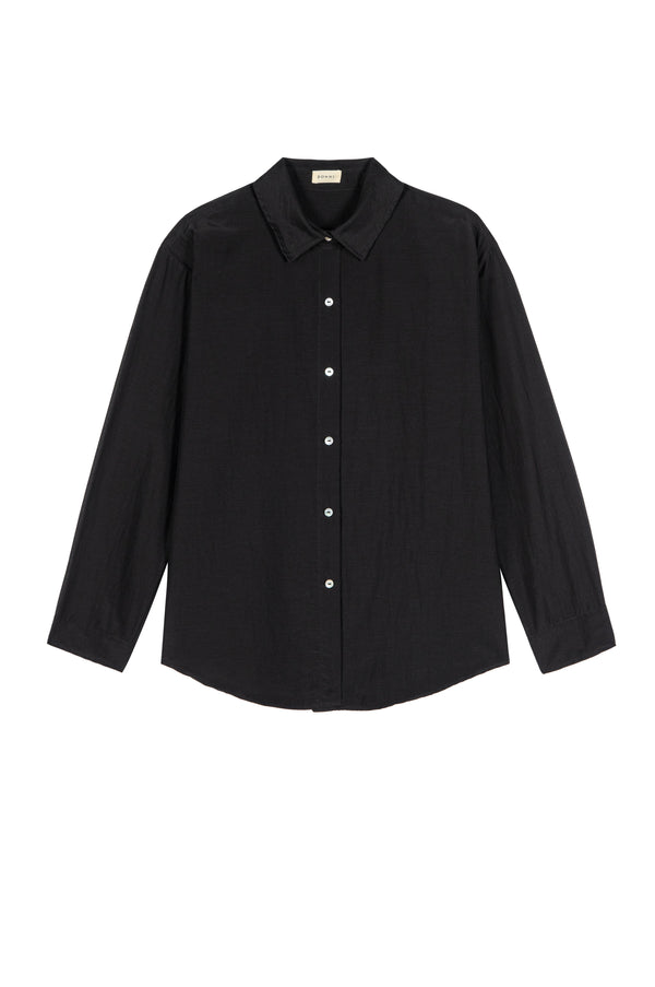 The Silk Cotton Sheer Shirt